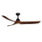 Baylor 60-in Matte Black/dark Walnut Led Ceiling Fan | CF97860-MB/DW