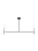 Key Medium Linear Chandelier | BC1012MBK