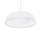 Kuzco Lighting Inc Beacon 20-in White LED Pendant