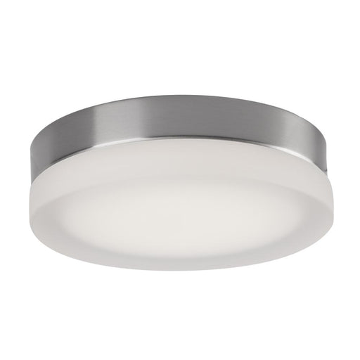 Kuzco Lighting Inc Bedford 11-in Brushed Nickel LED Flush Mount