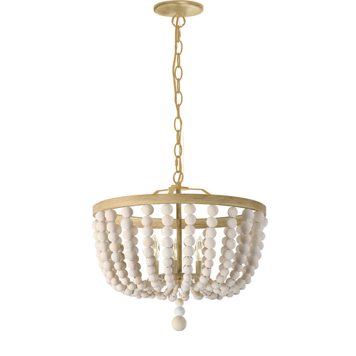 3 Light Beaded Pendant, Vw | BGT-163P-VW