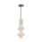 Bijou 8-in Brushed Nickel/opal Matte Glass Led Pendant | PD530341BNOP