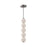 Bijou 5-in Brushed Nickel/opal Matte Glass Led Pendant | PD531515BNOP