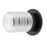 1lt Wall Sconce, Mb W/ Clr Ribbed Glass | BKY-61W-MB-CLR