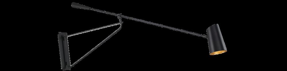 Stylus Swing Arm Light | BL-24959-BK/GO