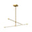 Blade 32-in Brushed Gold Led Chandeliers | CH23532-BG-UNV