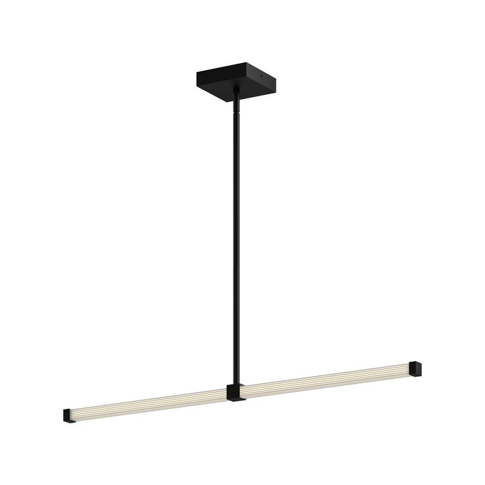 Kuzco Lighting Inc Blade 32-in Black LED Linear Pendant