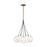 Kuzco Lighting Inc Bolla 16-in Brushed Gold LED Chandelier