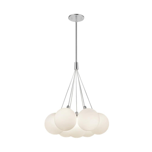 Bolla 17-in Opal Glass Led Chandelier | CH3117-OP