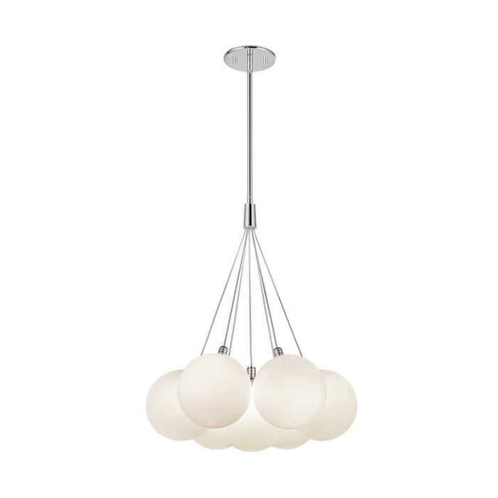 Bolla 17-in Opal Glass Led Chandelier | CH3117-OP
