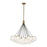 Kuzco Lighting Inc Bolla 28-in Brushed Gold LED Chandelier