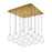 Bolla 21-in Brushed Gold 16-light Multi Pendant | MP3106BG-16