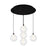 Bolla 16-in Black 5-light Multi Pendant | MP3106BK-05