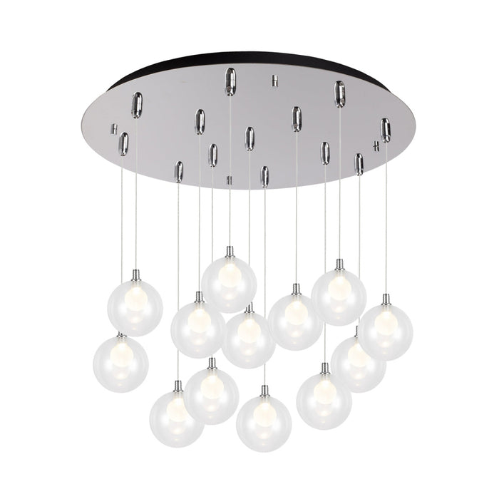Bolla 25-in Chrome 13-light Multi Pendant | MP3106CH-13