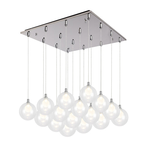 Bolla 21-in Chrome 16-light Multi Pendant | MP3106CH-16