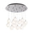 Bolla 25-in Chrome/opal Glass 13-light Multi Pendant | MP3106CHOP-13