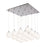Bolla 21-in Chrome/opal Glass 16-light Multi Pendant | MP3106CHOP-16
