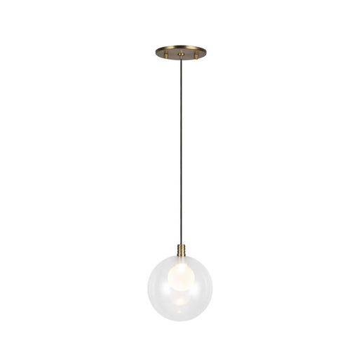 Kuzco Lighting Inc Bolla 5-in Brushed Gold LED Pendant