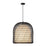 Bondi 20-in Matte Black/opal Glass 1 Light Pendant | PD631920MBOP