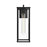 Brentwood 17-in Clear Glass/textured Black 1 Light Exterior Wall Sconce | EW652707BKCL