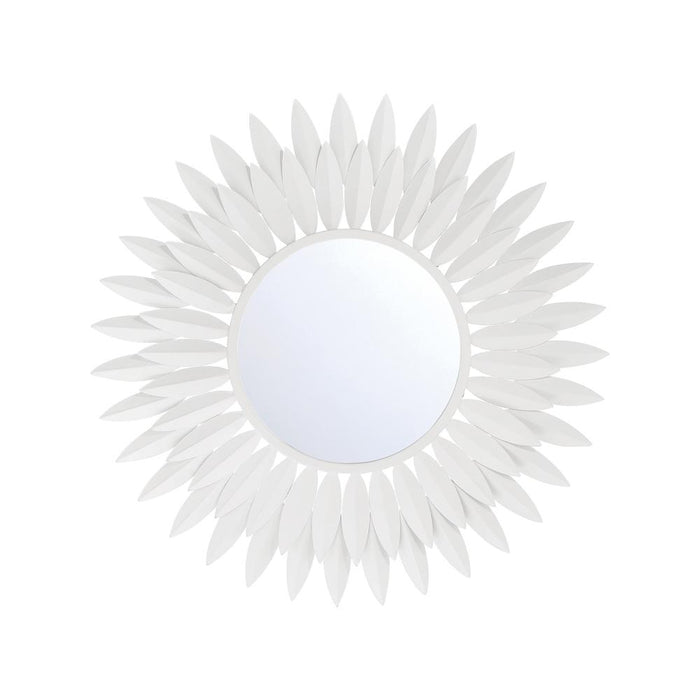 Broche Matte White 20in Mirror | BRH-M520-MT