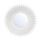 Broche Matte White 24in Mirror | BRH-M524-MT