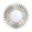 Broche Antique Silver 24in Mirror | BRH-M524-SA