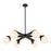 Briar 37-in Black Chandelier | CH11537-BK