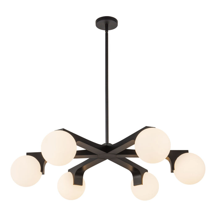 Briar 37-in Black Chandelier | CH11537-BK