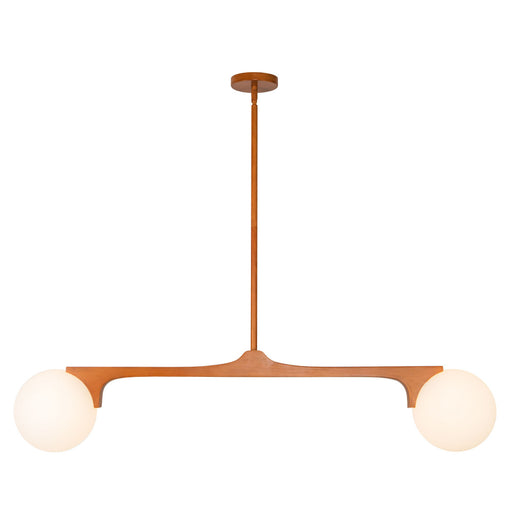 Briar 47-in Brown Linear Pendant | LP11546-TK