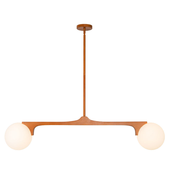 Briar 47-in Brown Linear Pendant | LP11546-TK
