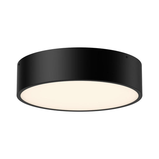 Brisbane 16-in Matte Black 3 Lights Flush Mount | FM556016MB