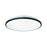 Kuzco Lighting Inc Brook 13-in Black LED Flush Mount