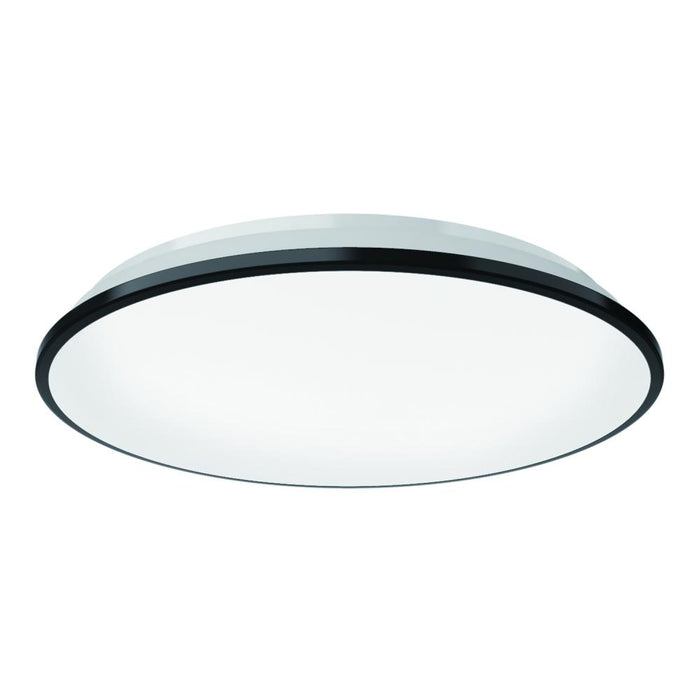 Kuzco Lighting Inc Brook 15-in Black LED Flush Mount