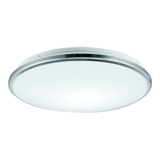 Kuzco Lighting Inc Brook 15-in Chrome LED Flush Mount