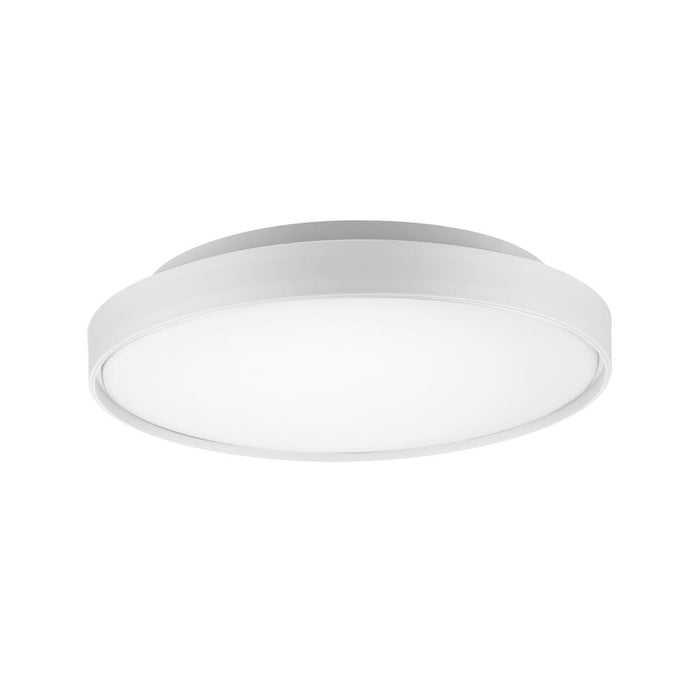 Kuzco Lighting Inc Brunswick 18-in White LED Flush Mount