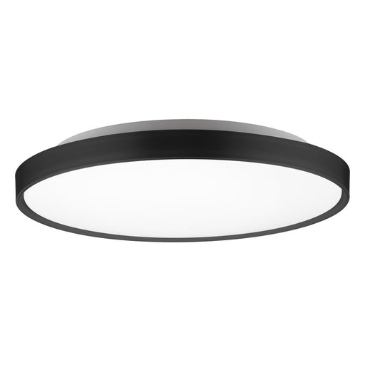 Kuzco Lighting Inc Brunswick 22-in Black LED Flush Mount