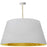 1lt Brynn X-large Pendant, Wht/gld Shade, Agb | BRY-XL-AGB-692