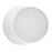1 Light Matte White Incandescent Wall Sconce With White Glass Globe | BUR-51W-MW-WH