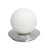 1lt Table Lamp, Pc W/ Wh Opal Glass | BUR-61T-PC-WH