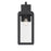 Crystorama Byron 1 Light Matte Black Outdoor Sconce