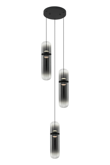 Amulet Pendant Matte Black | C32603MBSM