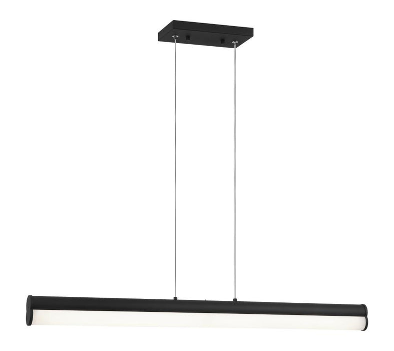 Matteo 33"L LED "JUNCTION" MATTE BLACK Pendant