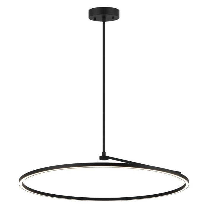 Matteo D40" "THE TRUNDLE" MATTE BLACK Chandelier