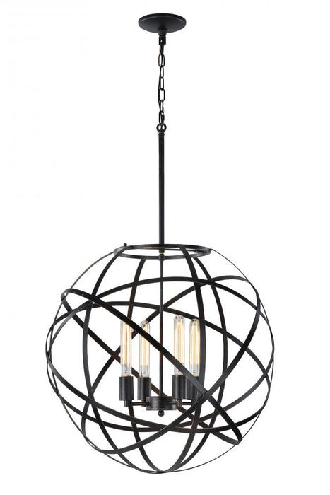 Atom Chandelier | C57804BK