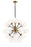 Soleil Chandelier | C62818AGOP