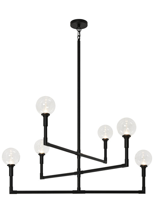 Candlestix Chandelier | C64806BKCL