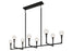 Candlestix Chandelier | C64808BKCL