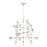 Alora Cadence 29-in Antique White 18 Lights Chandeliers