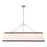 Libby Langdon Callahan 47.5'' Luxe Gold Linear Oval Chandelier | CAL-2407-LG